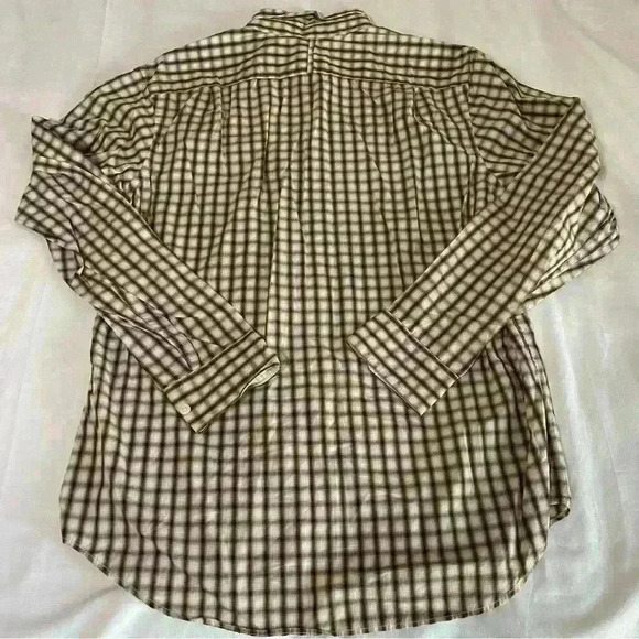 Banana Republic Shirt Men’s Size Medium Plaid Slim Fit Soft Wash Long Sleeve - Picture 6 of 6